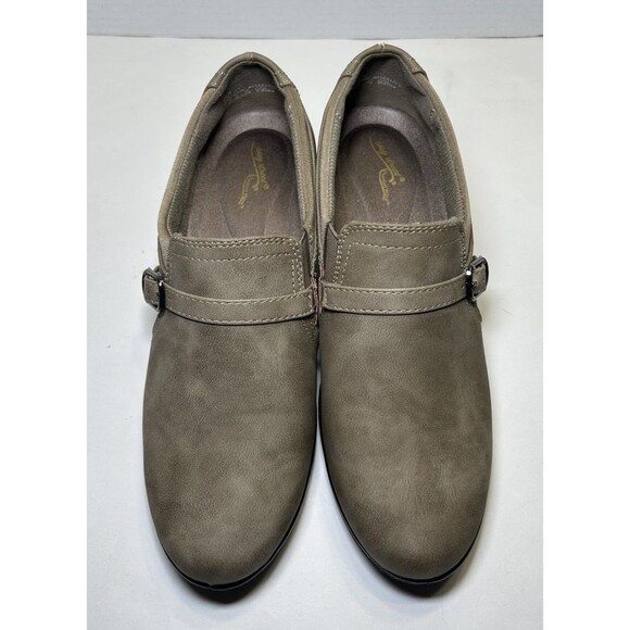 Easy Street Comfort Wave Women's Tawney Heel Booties Taupe Size 9.5N - Picture 4 of 7